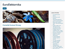 Tablet Screenshot of euroelektronika.pl